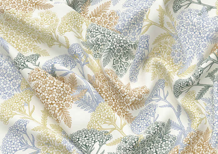 Yarrow, Chartreuse - Made to Measure Curtains - Image 4